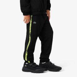 Ensemble survêtement Sport Ultra Dry – Noir & Jaune – Légèreté technique et style dynamique pour les adolescents