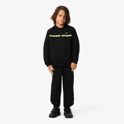 Ensemble survêtement Sport Ultra Dry – Noir & Jaune – Légèreté technique et style dynamique pour les adolescents
