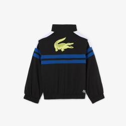 Ensemble survêtement Sport Ultra Dry – Noir & Bleu – Confort technique pour les tout-petits