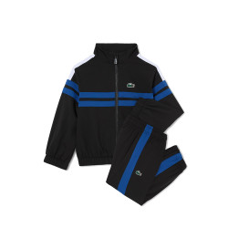Ensemble survêtement Sport Ultra Dry – Noir & Bleu – Confort technique pour les tout-petits