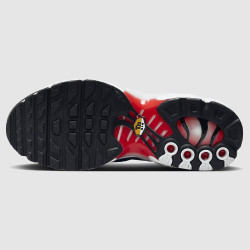 Baskets Nike Air Max Plus GS "Fire" – Noires, rouges et blanches – Look enflammé et technologie iconique