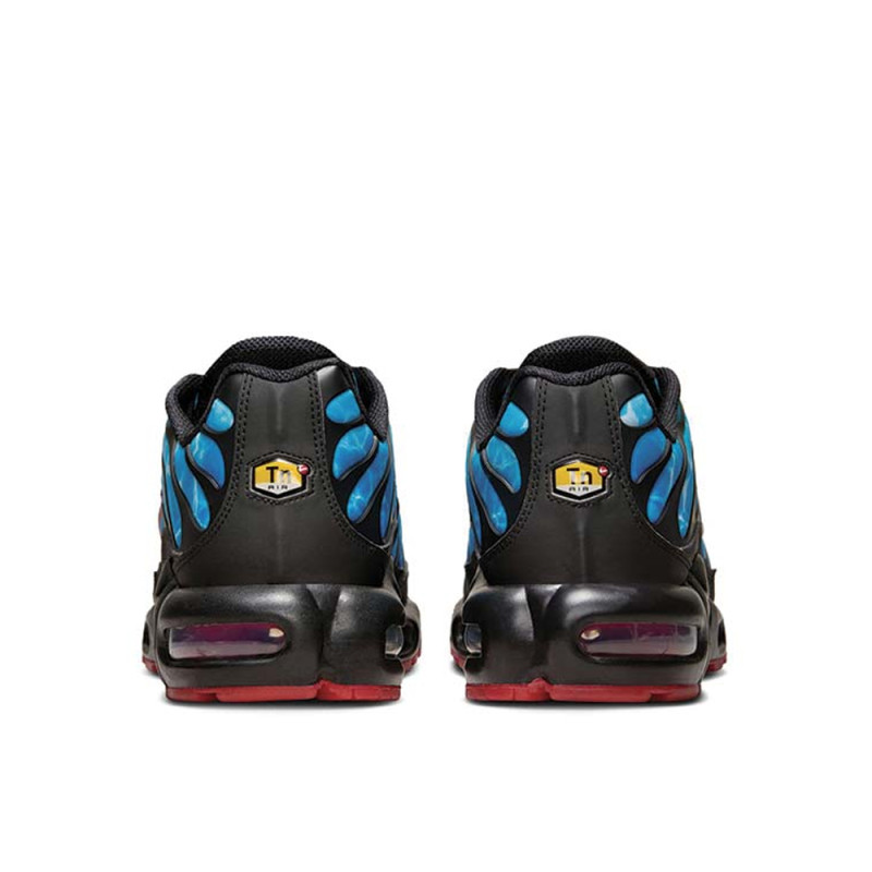 Baskets Nike Air Max Plus GS – Bleu & Noir – Silhouette cultissime et inspiration marine