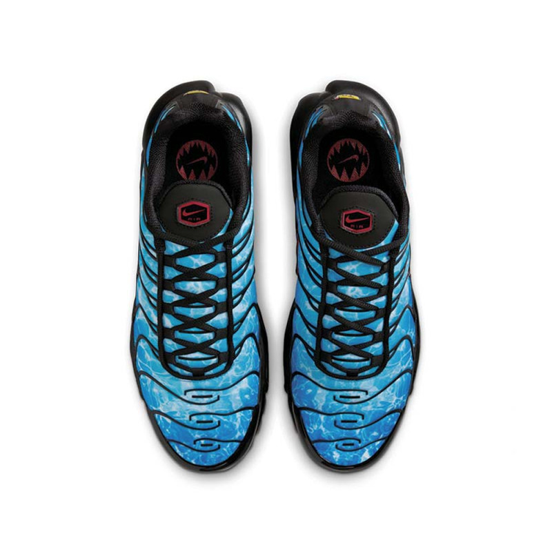 Baskets Nike Air Max Plus GS – Bleu & Noir – Silhouette cultissime et inspiration marine