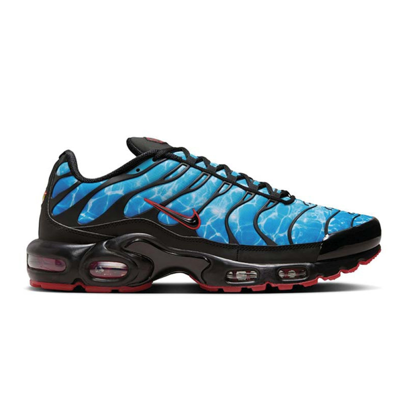 Baskets Nike Air Max Plus GS – Bleu & Noir – Silhouette cultissime et inspiration marine