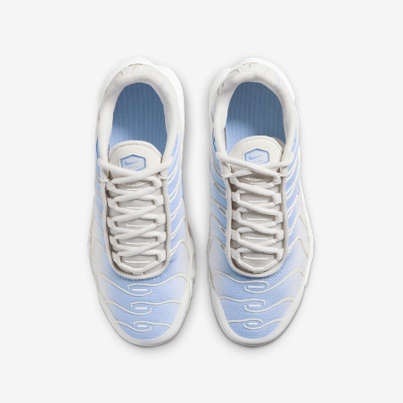 Baskets Nike Air Max Plus GS Bleues et Blanches – Enfant – Style Rétro & Confort Moderne