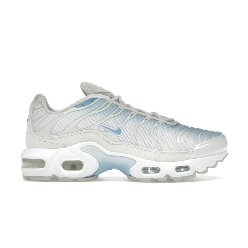 Baskets Nike Air Max Plus GS Bleues et Blanches – Enfant – Style Rétro & Confort Moderne