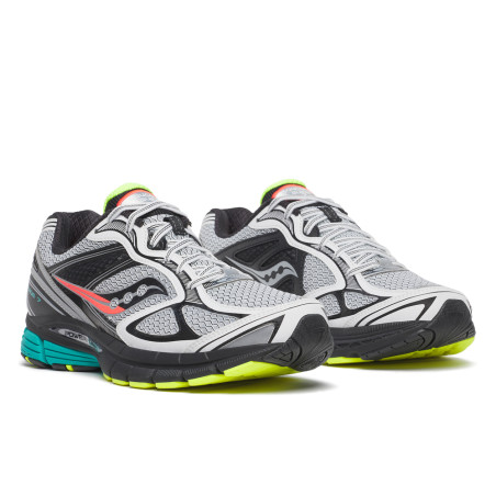 Baskets Saucony ProGrid Guide 7 White/Teal – Amorti dynamique et stabilité pour vos runs