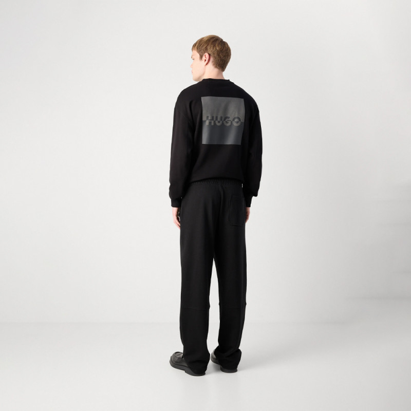 Pantalon de survêtement Hugo DELASPANT – Noir – Confort quotidien et style épuré
