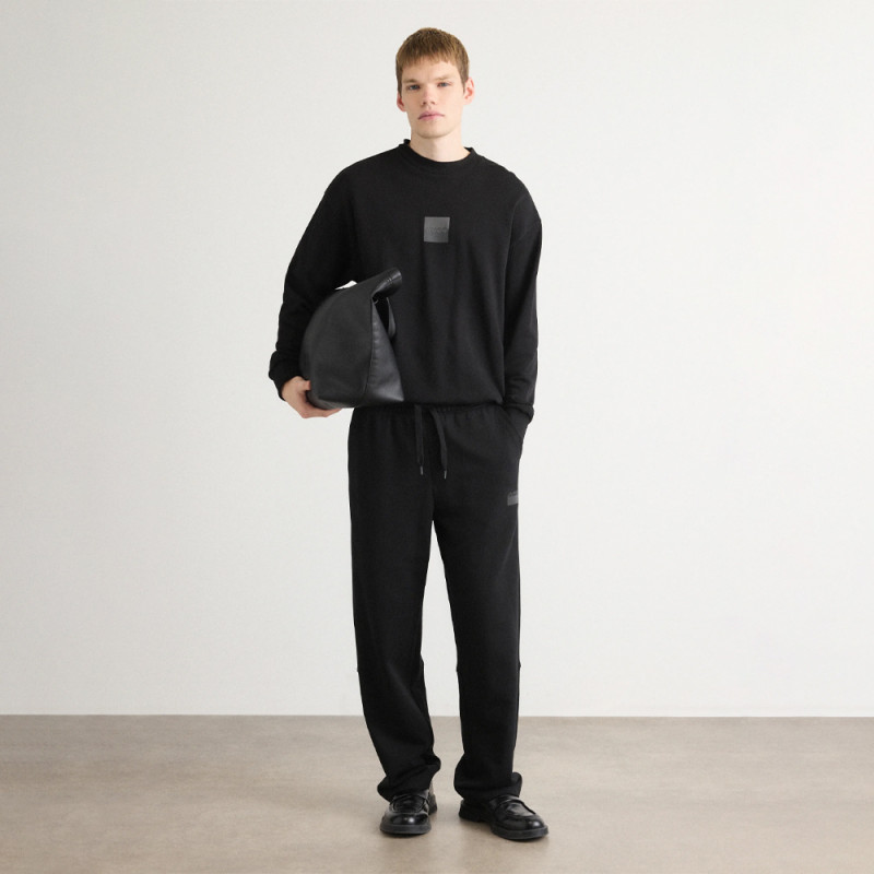 Pantalon de survêtement Hugo DELASPANT – Noir – Confort quotidien et style épuré