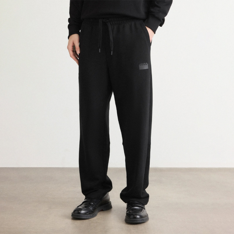 Pantalon de survêtement Hugo DELASPANT – Noir – Confort quotidien et style épuré