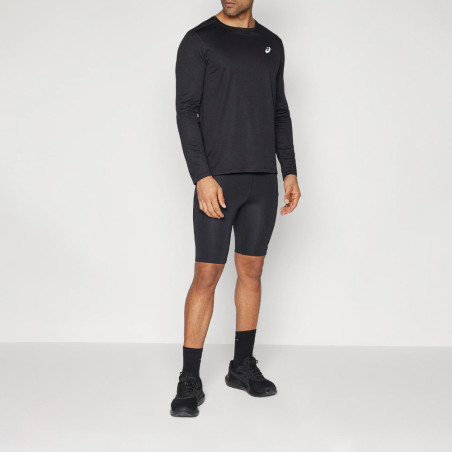 T-shirt Asics Core LS Top Noir | Chez DM'Sports