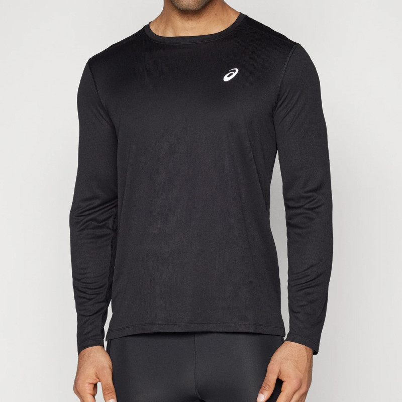 T-shirt Asics Core LS Top – Noir – Légèreté et confort respirant