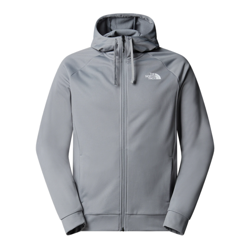Veste The North Face Reaxion 2.0 Hooded Full Zip Gris