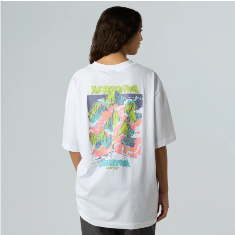 T-shirt Oversize Blanc TNF