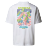 T-shirt The North Face Expedition Celebration Blanc TNF