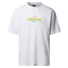 T-shirt Oversize The North Face Expedition Celebration Blanc TNF
