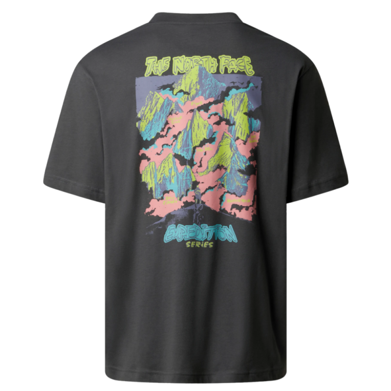 T-shirt Oversize The North Face Expedition Celebration Gris