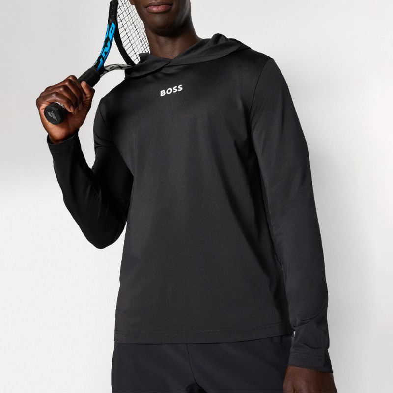 Sweatshirt Boss - Noir - Coupe régulière et une longueur standard - SCOTT ACTIVE