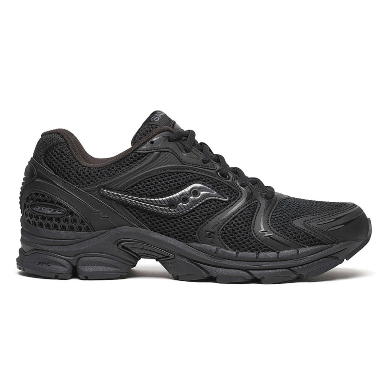Baskets Saucony ProGrid Triumph 4 – Noires – Rétro running & amorti premium