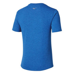 T-Shirt Mizuno Core Runbird Short Sleeve Tee – Bleu – Confort & performance respirante