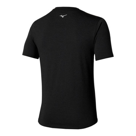 T-Shirt Mizuno Core Runbird Noir | Chez DM'Sports