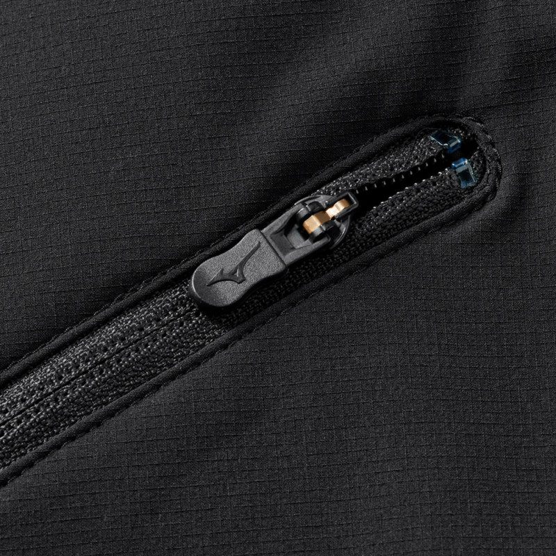 Veste à capuche Mizuno Active Alpha – Noire – Liberté de mouvement & détails techniques