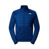 Veste The North Face Reaxion 2.0 Fleece Hybrid Full Zip – Bleu Foncé – Isolation & Style Sportif