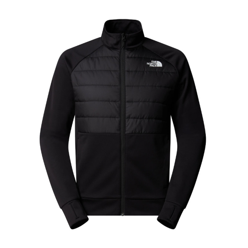 Veste The North Face Reaxion 2.0 Fleece Hybrid Full Zip – Noir TNF – Isolation & Style Sportif