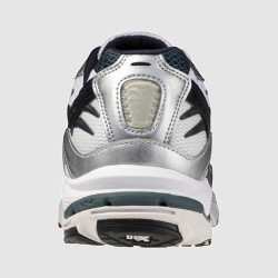 Baskets Mizuno Wave Rider 10 Vertes et Argentées – Alliance de performance et d'esthétique