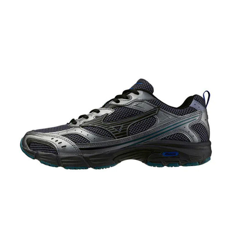 Baskets Mizuno MXR OG – Noir et Vert – Rétro Running des Années 2000