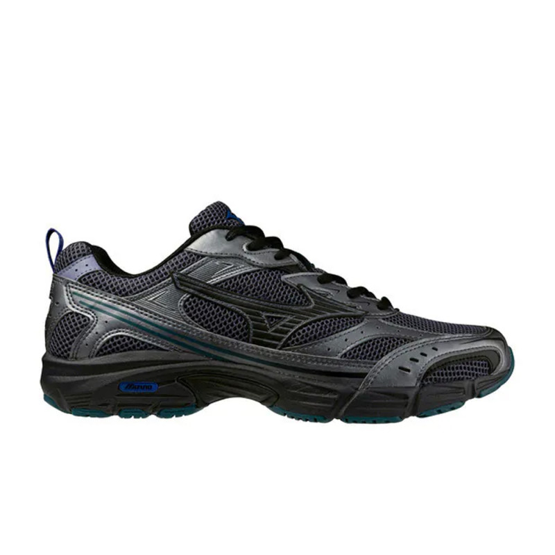 Baskets Mizuno MXR OG – Noir et Vert – Rétro Running des Années 2000