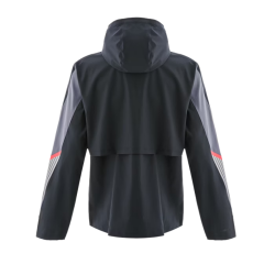 Veste à Capuche Under Armour Velociti Storm – Noir/Gris – Protection Déperlante & Légèreté