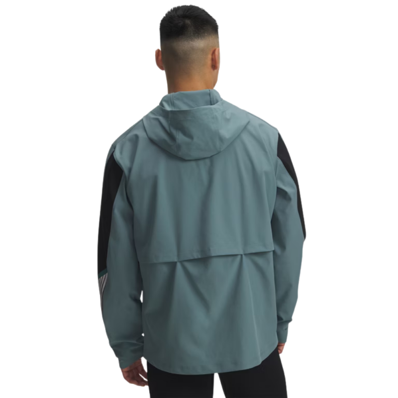 Veste à Capuche  Bleu Jasper Noir