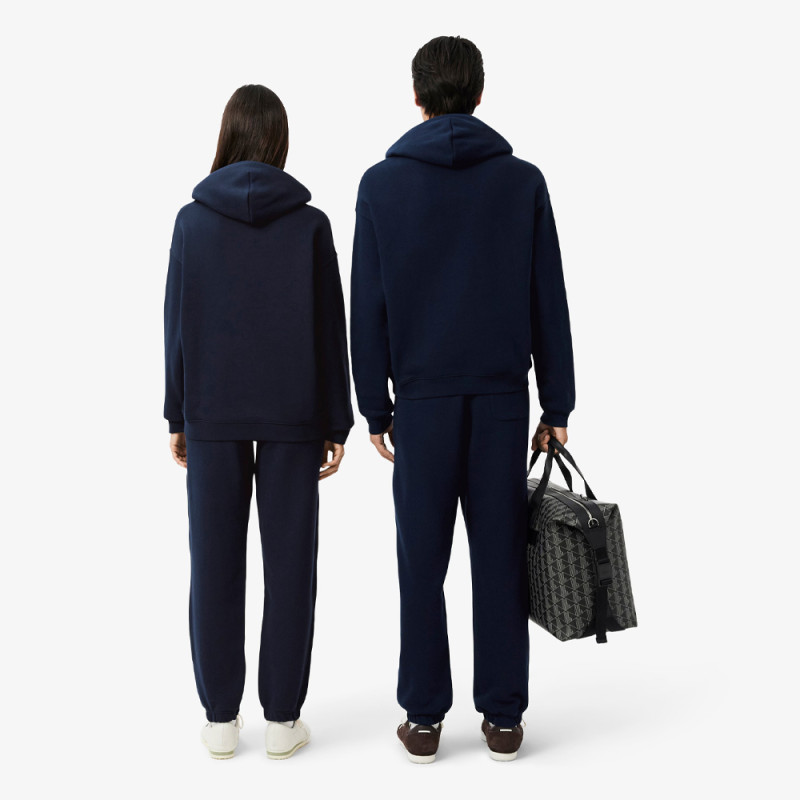 Pantalon de survêtement Lacoste – Bleu Nuit – en molleton Unisexe Chez DM'Sports Lyon