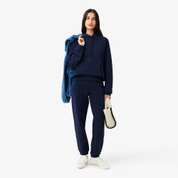 Pantalon de survêtement Lacoste – Bleu Nuit – en molleton Unisexe Chez DM'Sports Lyon