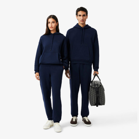 Pantalon de survêtement Lacoste – Bleu Nuit – en molleton Unisexe Chez DM'Sports Lyon
