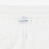 Pantalon de survêtement Lacoste – Blanc – en molleton Unisexe