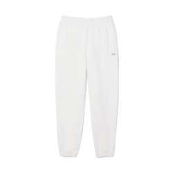 Pantalon de survêtement molleton LACOSTE Blanc