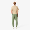 Pantalon de survêtement Lacoste - Vert - regular fit  en molleton gratte