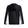 Veste Under Armour Rival Woven – Noir et Blanc – Légère, Résistante & Déperlante