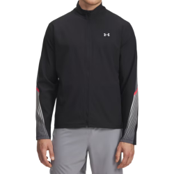 Veste Under Armour Velociti Storm – Noir/Gris – Légèreté, Protection & Confort