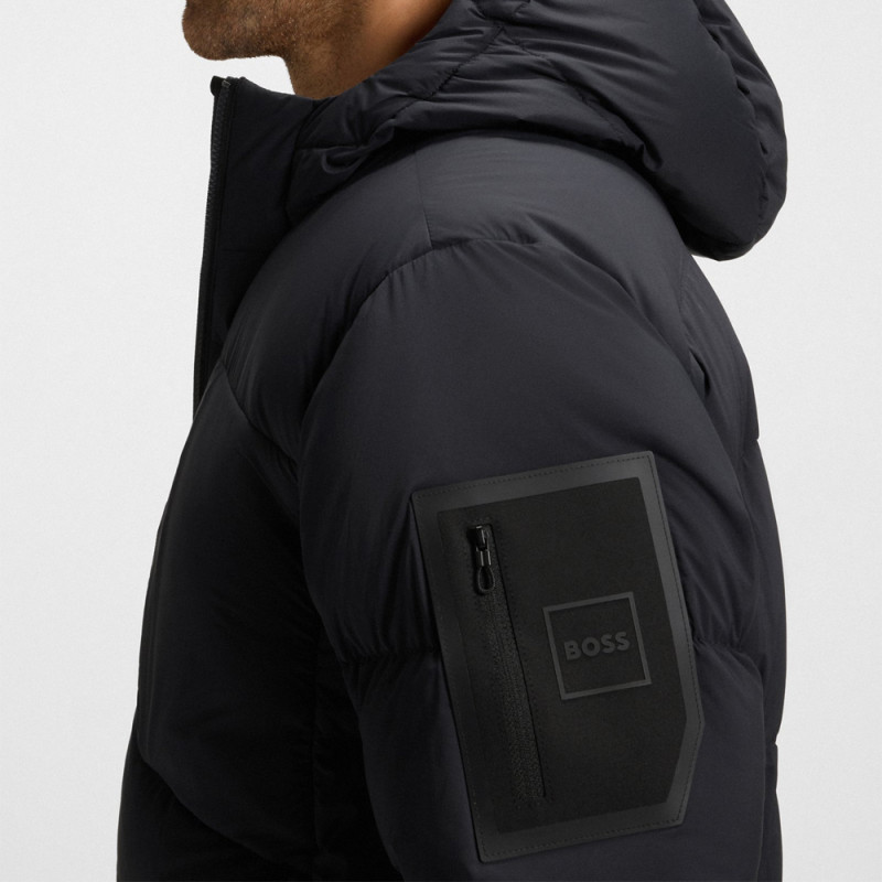 Doudoune Boss-Noir-OW_Riplite Puffer HD , Chez DM'Sports