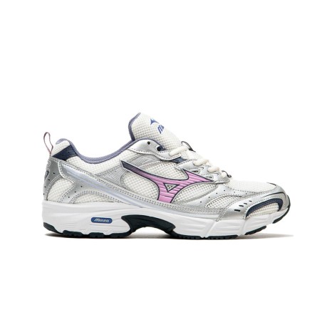 Baskets Mizuno MXR OG – Gris et Rose– Rétro Running des Années 2000
