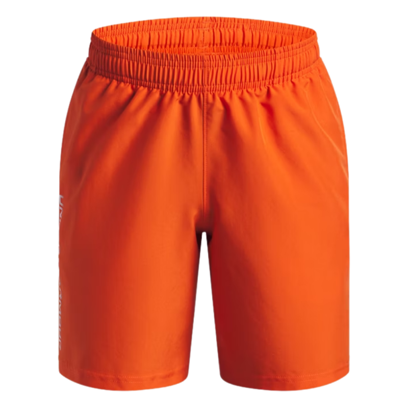Short Under Armour UA Tech™ Woven Wordmark Orange/Blanc Léger, Résistant & Confortable