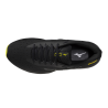 Running Mizuno Wave Skyrise 6  Noir/Gris Harbor/Lemon Tonic
