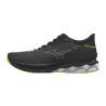 Chaussures de Running Mizuno Wave Skyrise 6  Noir/Gris Harbor/Lemon Tonic