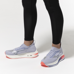 Chaussures de Running Mizuno Neo Zen – Bleu Islande/Argent/Corail