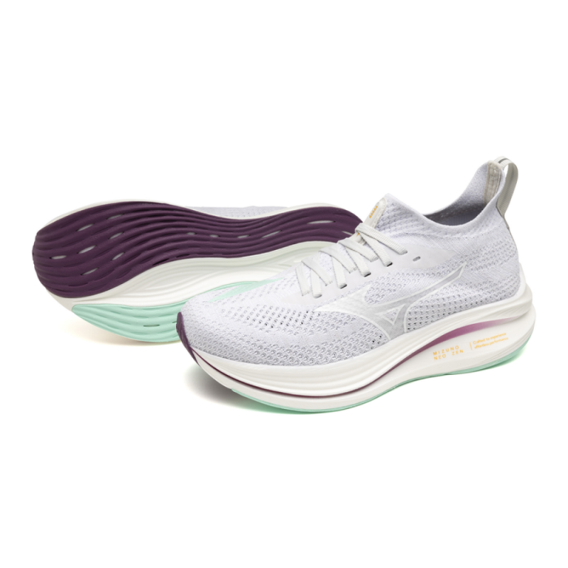 Chaussures de Running Mizuno Neo Zen – Blanc/Nuage/Ice Green