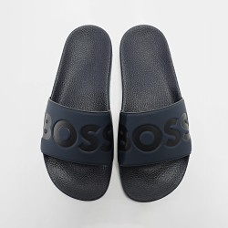 Mules Boss ARYEH_SLID_NPVLG Gris Foncé – Un style affirmé et haut de gamme