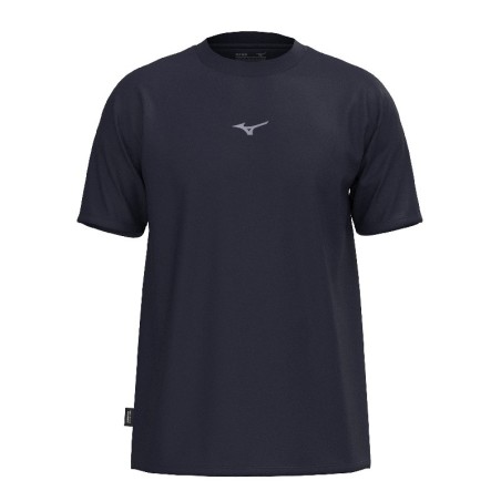 T-shirt Mizuno Athletics Graphic Bleu Baritone